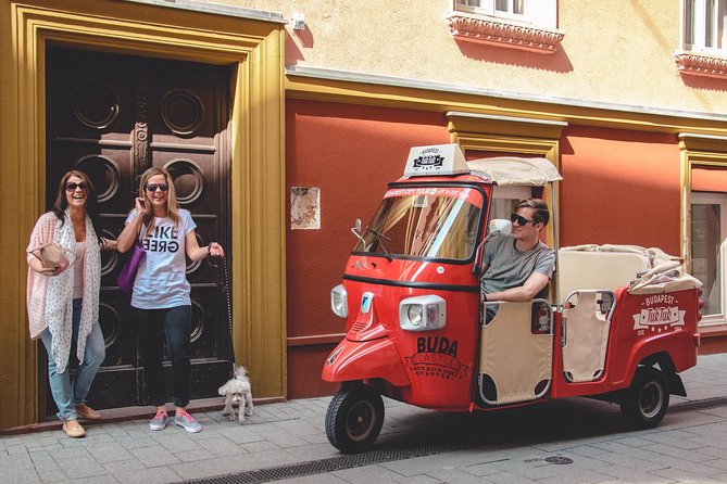 Budapest Private Tuk Tuk Tour with Wine Tasting and Cheese Platter - From Széchenyi Chain Bridge to Buda Castle: the photo-to-walk mix