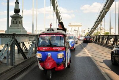 Budapest Romantic Private Tuk Tuk Tour - From Károlyi Garden to Petite Paris: start with elegant Pest details