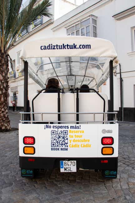 Cádiz TukTuk Tour with Audioguide - Your stop-by-stop route through old Cádiz