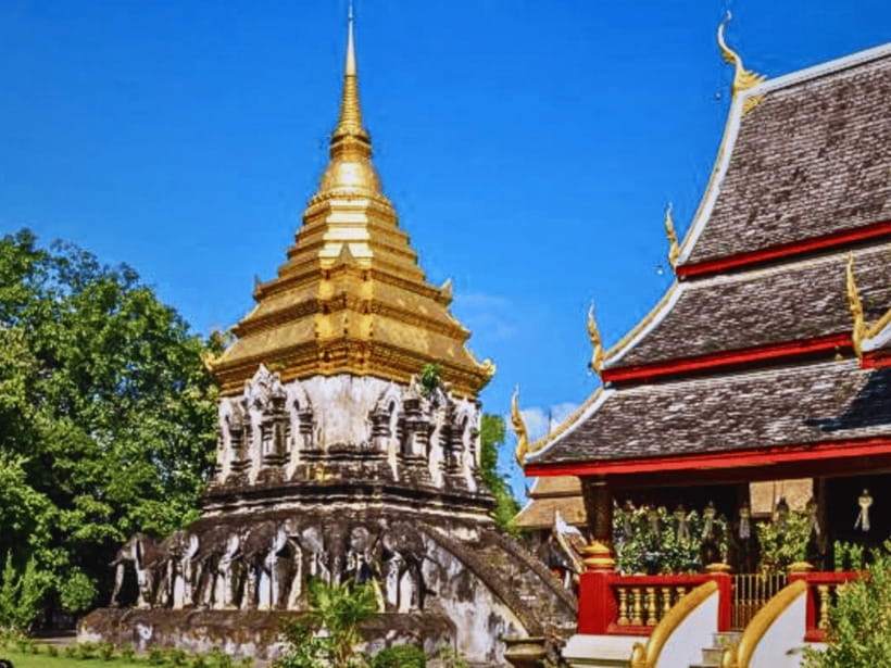 Chiang Mai: City Sightseeing Tour by Tuk Tuk - Wat Lok Moli: The Bonus Temple Stop Inside the City Loop