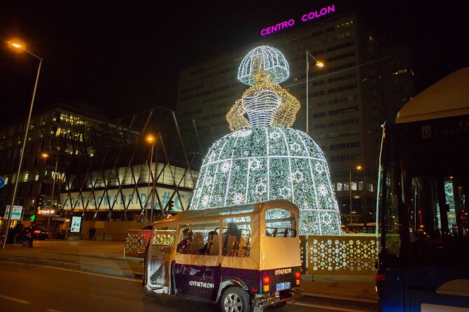 Christmas Lights Tour of Madrid in Eco Tuk Tuk Private - Key highlights worth planning around
