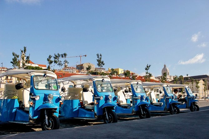 City of Neighborhoods Tour II by Tuk Tuk - Getting Started Near Rossio: Pickup and Meeting Point Reality