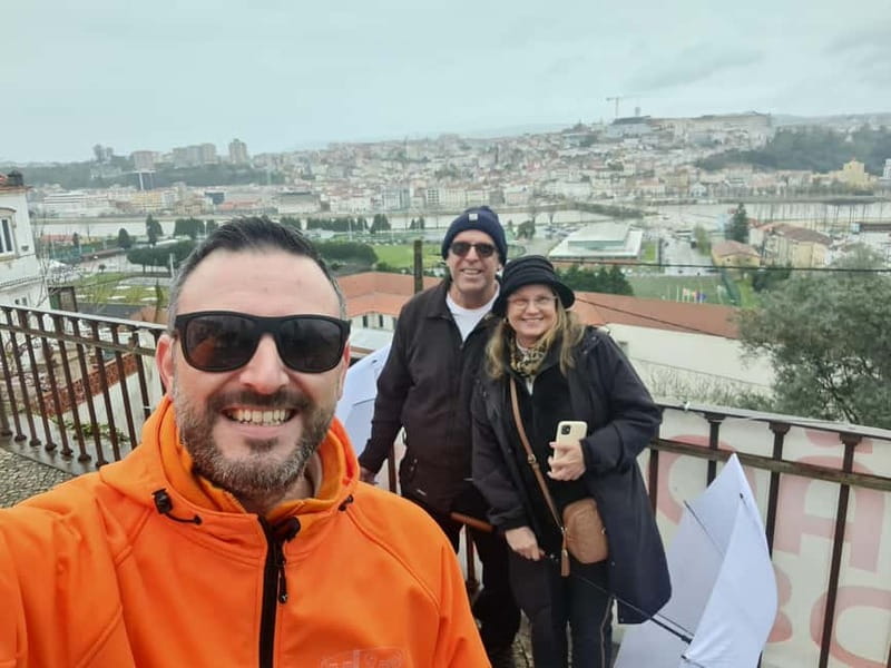 Coimbra: TukTuk Adventure. Local and multilingual host. Hotel pickup. - Stop 1 and the Early Orientation: Portagem to the First Big Views