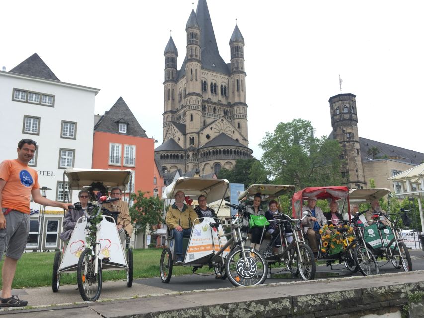 Cologne: Private Rickshaw Tour - Cathedral time without the strain: photos, visit, and a guided feel