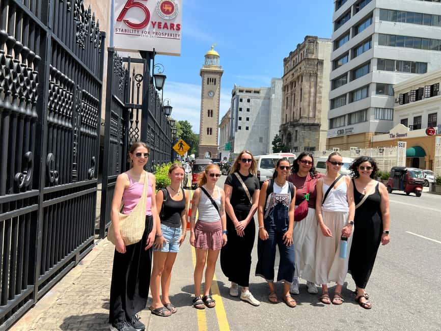 Colombo City Tour by Tuk Tuk Experience - All Inclusive - Lotus Tower, Victoria Park, and the skyline you can spot from far away