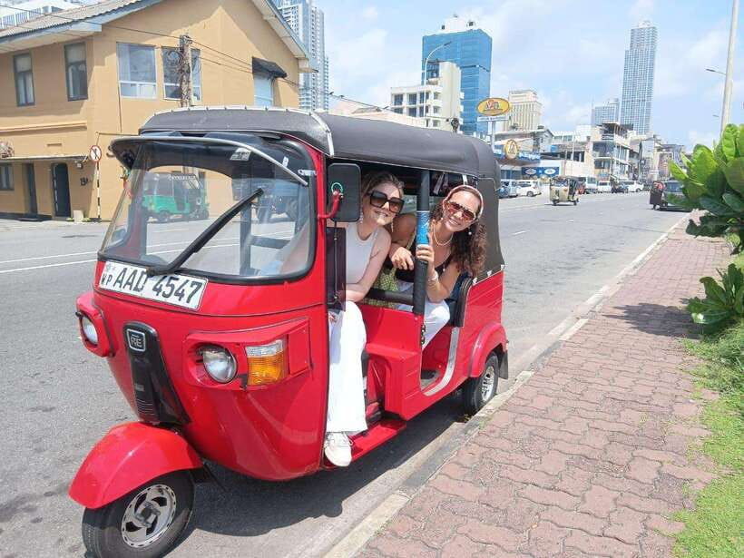 Colombo Guided City Tour by Tuk Tuk - All-Inclusive - Picking up Colombo: comfort, safety, and how the ride feels