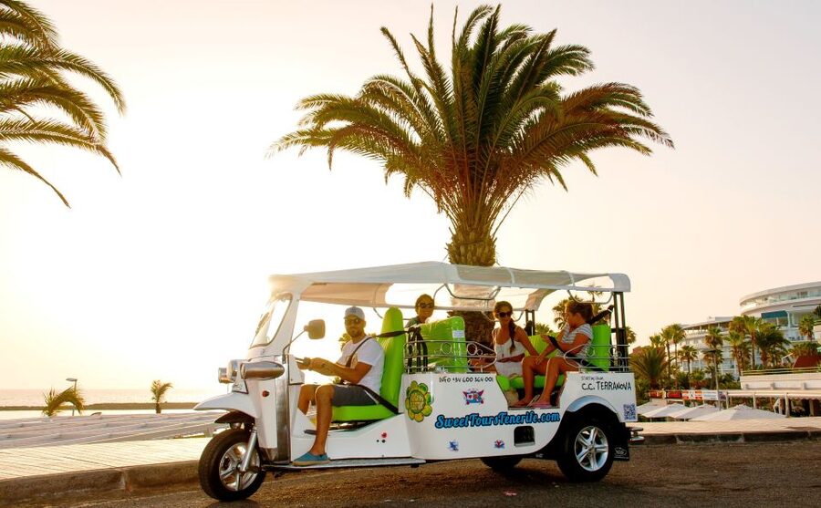 Costa Adeje: Secret Volcano Tuk Tuk Tour - Comfort, seating, and mobility: it’s small-group by design