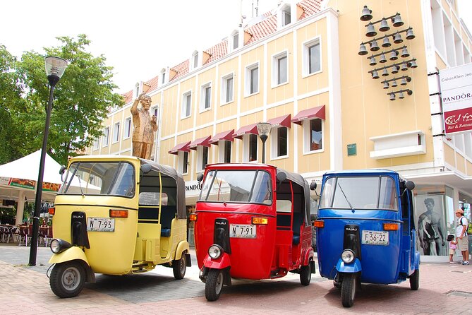 Curacao TukTuk City Tour - Walking the bridge and then crossing iconic Willemstad bridges