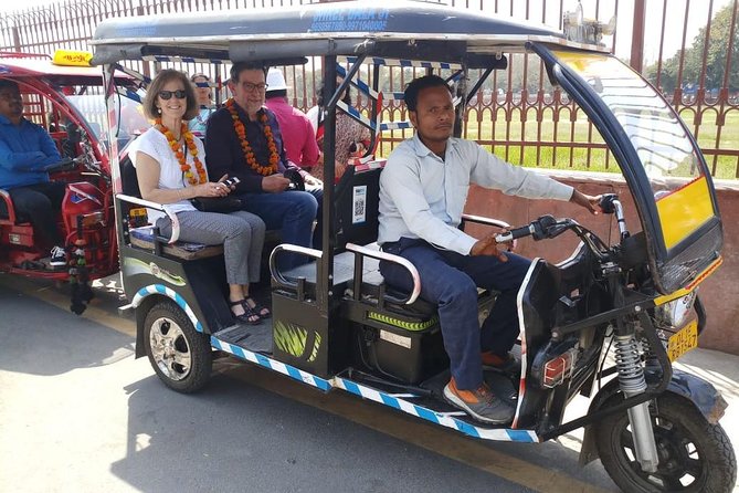 Delhi Tour with Tuk Tuk Rikshaw Experience - Red Fort and Raj Ghat: Meaningful Stops Without the Full Dayweight