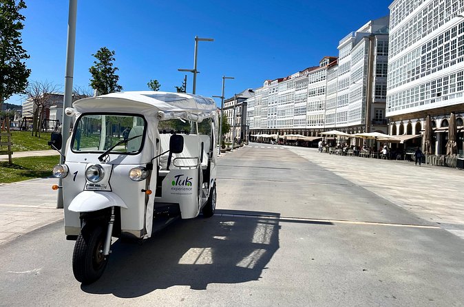 Discover Coruña 1 hour Private Tour in Tuk tuk - The Maritime Control Tower: modern port life, not just old stones