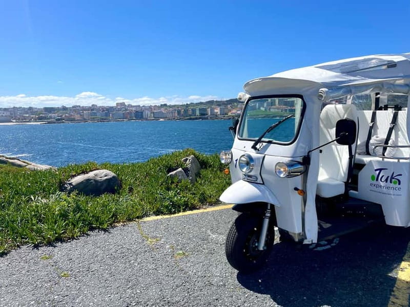 Discover Coruña: 60-Minute Private Tuk-Tuk Tour - Tower of Hercules: the big icon you’ll want to see from the right angle