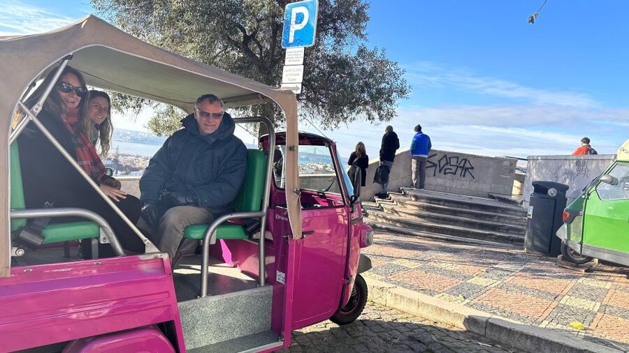 Discover Lisbon: Tuk Tuk Tour - Santa Justa Lift Photo Stop and Lisbon Cathedral Time