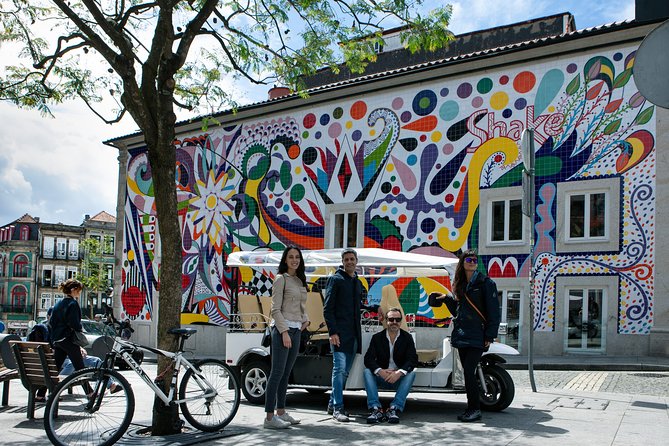 Discover Porto's Highlights on a 2-Hour Private Electric Tuk Tuk - Batalha and the São João Theatre area: stories between streets
