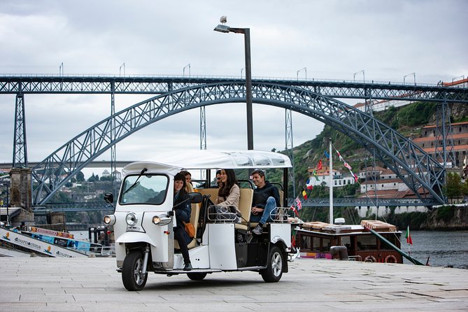 Discover Porto's Highlights on a 2-Hour Private Electric Tuk Tuk - Ponte do Infante: modern structure, big panorama payoff