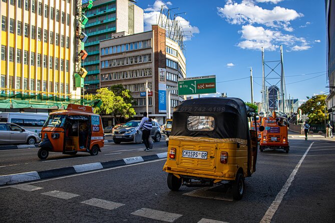 Downtown Johannesburg Tuk tuk Tour with a local lunch - Maboneng Precinct: Urban Renewal, Arts, and Street Energy