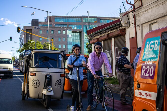 Downtown Johannesburg Tuk tuk Tour with a local lunch - Lunch Stop: Plan for a Local Meal Moment