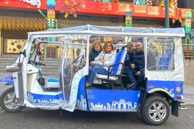 Eco Friendly Tuk Tuk Experience with the Local in Madrid - One hour, a well-built loop: what you’ll see and why it matters