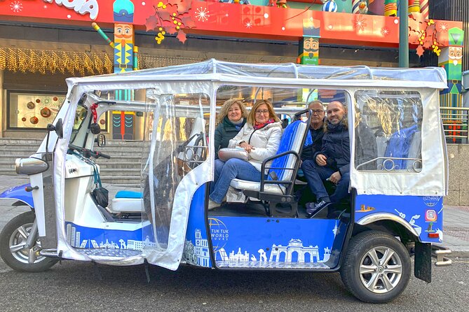 Eco Friendly Tuk Tuk Experience with the Local in Madrid - One hour, a well-built loop: what you’ll see and why it matters