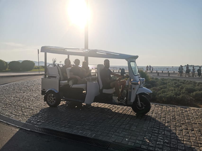 Eco tuk tuk Highlights of Zadar - Riding the eco tuk tuk: views from the move, plus quick breaks
