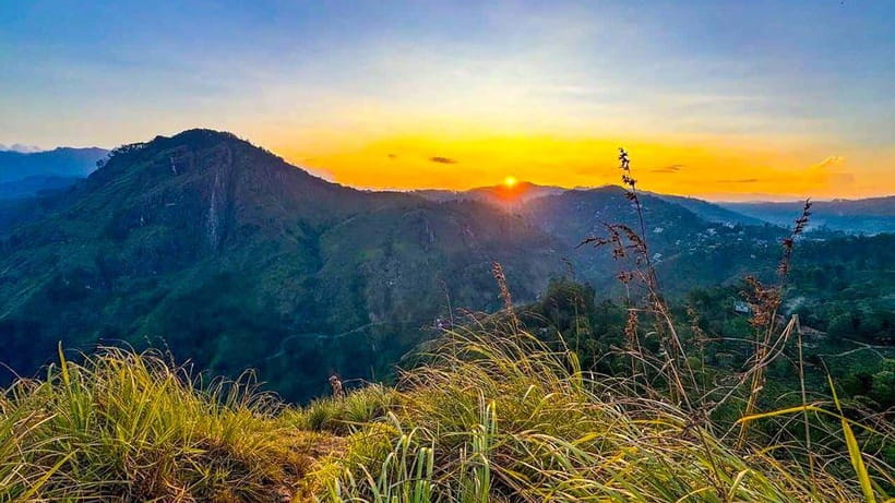 Ella: Sunset Tuk Tuk Tour with Little Adam's Peak Hike - The Little Adam’s Peak hike: short distance, smart payoff
