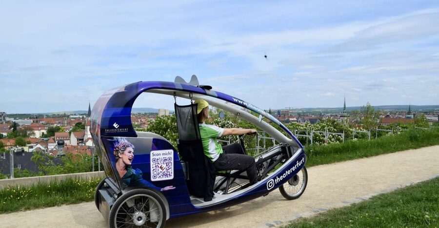Erfurt: Guided Petersberg Citadel Tour by E-Rickshaw - Cruising the citadel hill for big Erfurt views