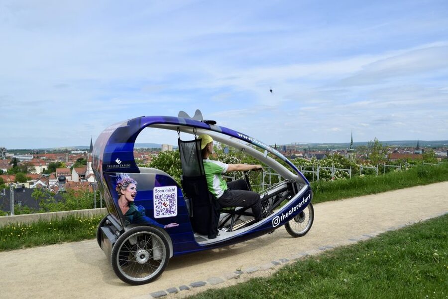 Erfurt: Guided Petersberg Citadel Tour by E-Rickshaw - Defension Barracks and the northward look