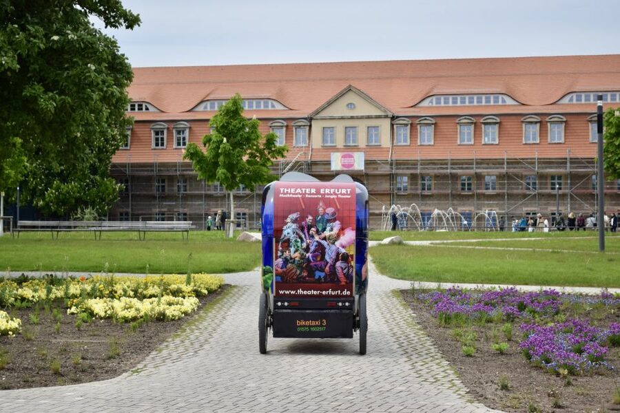 Erfurt: Guided Petersberg Citadel Tour by E-Rickshaw - Baroque entrance portal, drawbridge, and high walls