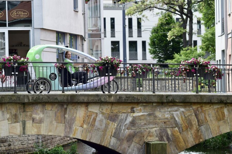 Erfurt: Private Guided Classic Old Town E-Rickshaw Tour - Krämerbrücke: The Half-Timbered Bridge Moment You’ll Remember