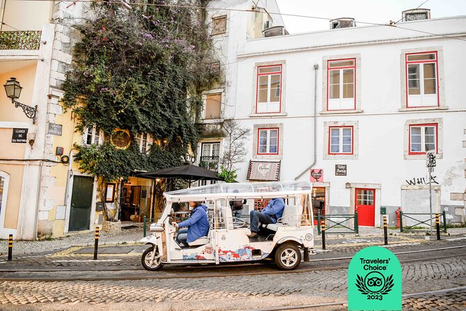 Expert Plus Lisbon Tour with Local Guide in Private Eco Tuk Tuk - Chiado and Bairro Alto: cultural center, then a hillside night vibe