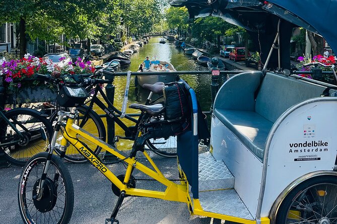 Explore Amsterdam in 75 Minutes – Pedicab Rickshaw City tour - Key points to know before you go