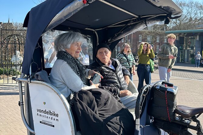 Explore Amsterdam in 75 Minutes – Pedicab Rickshaw City tour - Stop 3: Museumplein, where three major museums cluster