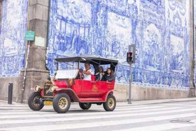 Explore Porto Aboard A Classic Tuk-Tuk tour 1h - From Porto Cathedral to São Bento: the route starts with big “wow” architecture