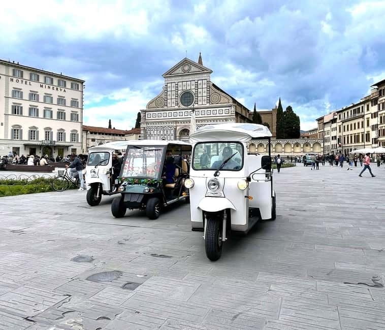 Florence: Eco Golf Car & e Tuk Tuk City Tour - Electric Tuk Tuk and Golf Car in Florence: Why This Format Works