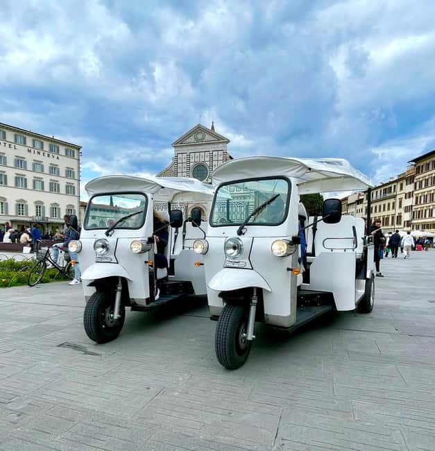 Florence: Eco Golf Car & e Tuk Tuk City Tour - The One-Hour Plan: How to Make the Most of a Short Circuit
