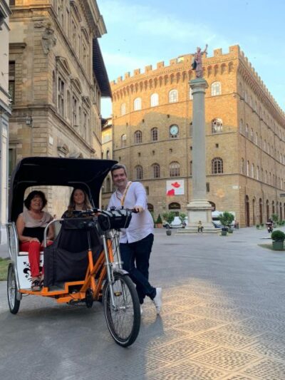 Florence: Private Transport by Rickshaw - Santa Maria Novella to Santa Croce: how the route really works