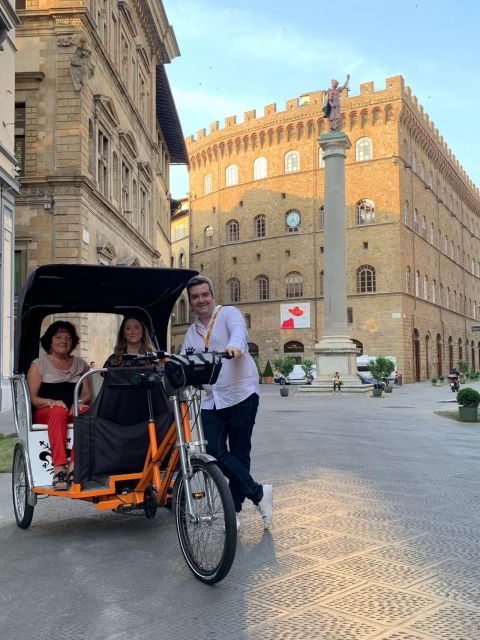 Florence: Private Transport by Rickshaw - Santa Maria Novella to Santa Croce: how the route really works