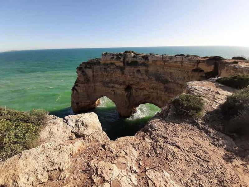From Albufeira: Tuk-Tuk Tour to Benagil Caves - Benagil Caves from land: seeing the famous shapes without a boat schedule