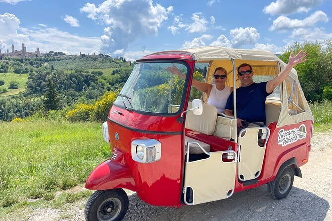 From Florence:Tuscany Tuk Tuk with Lunch, Wine & San Gimignano - Key things I think you’ll care about