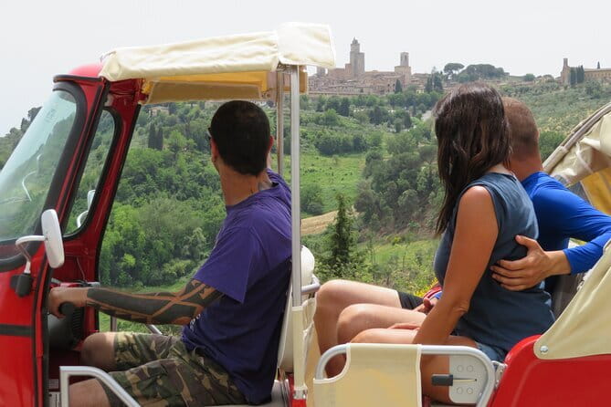 From Florence:Tuscany Tuk Tuk with Lunch, Wine & San Gimignano - From Porta Romana to Chianti: the 10:00AM start that sets the tone