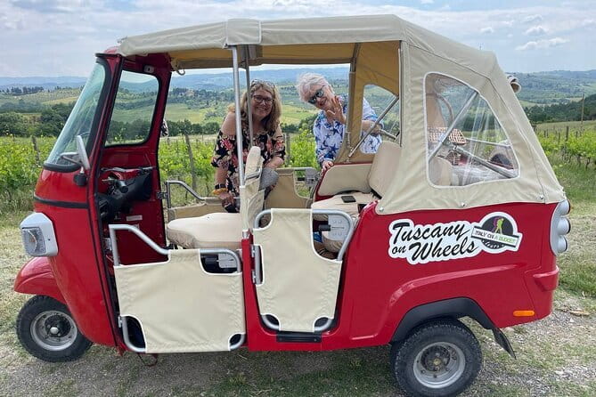 From San Gimignano: Tuscany Wine tour by Tuk Tuk with Lunch - Tuk Tuk Tuscany: Why This Ride Works So Well