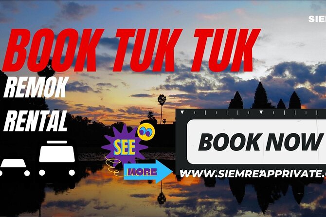 Full-Day Angkor Temple Discovery with Banteay Srei by Tuk-Tuk - Key Highlights You’ll Care About