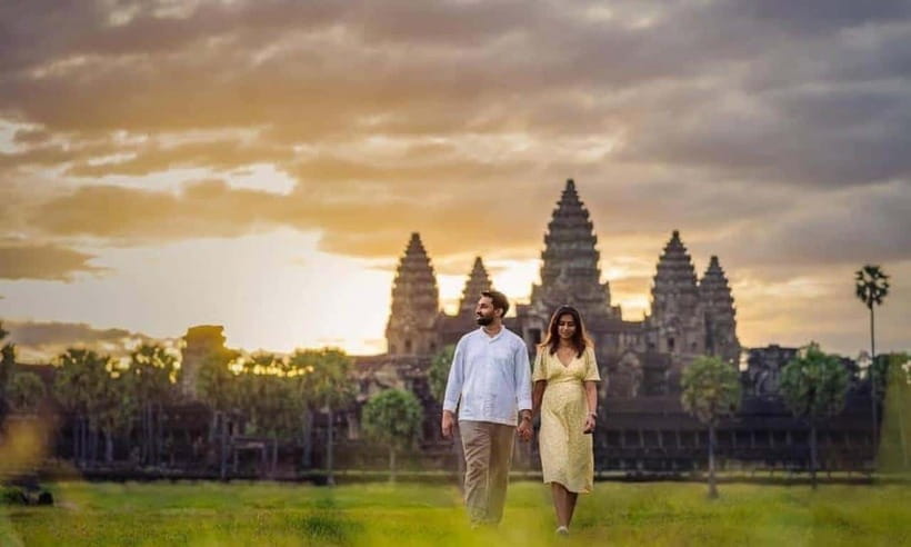 Full Day Private of Angkor Wat Tour with Tuk Tuk - Morning setup: pickup, ticket office, and getting your day lined up