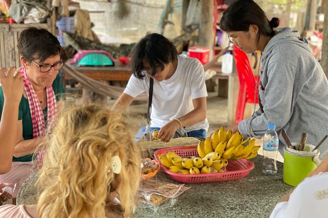Full day tour by bicycle & tuk tuk,bamboo train,bat cave,villages - Tuk tuk transitions and the rice wine factory you shouldn’t skip