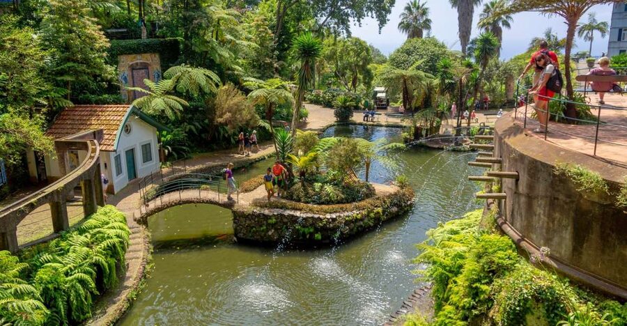 Funchal: Monte Palace Tropical Gardens Tuk Tuk Tour - The church stop: a calm pause with real local color