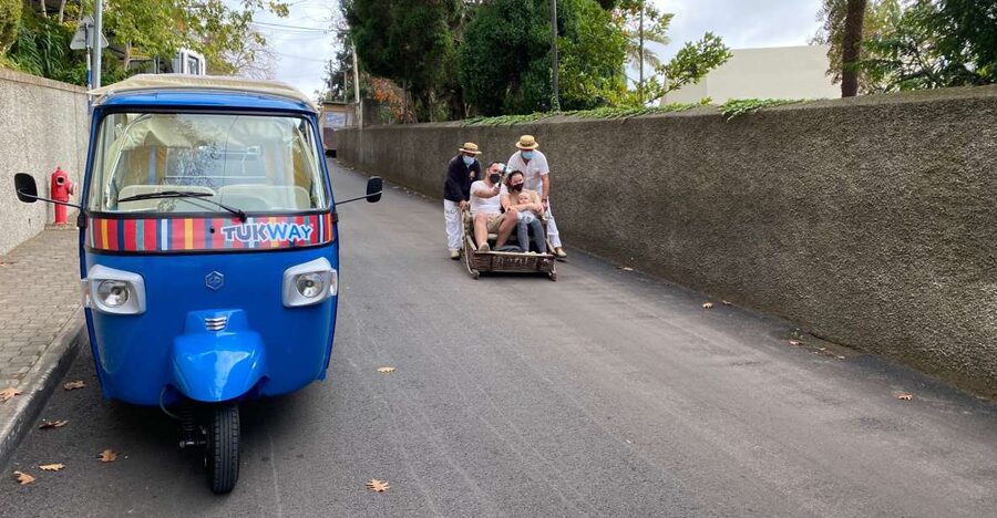 Funchal: Monte Tropical Garden & Toboggan Ride by Tuk Tuk - Start in Old Town Funchal: quick city context, fast comfort