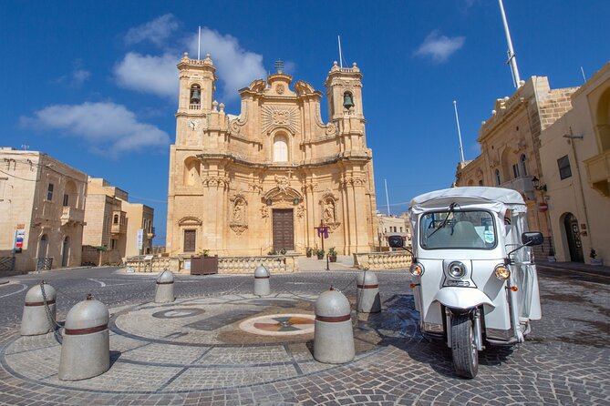 Gozo All Inclusive Chauffeured Tuk Tuk Day Tour - Blue Lagoon - Stop 1: Sanap Cliffs (Ta’ Ċenċ) for Views and Birdlife