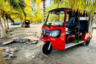 Grenada Tuk Tuk Adventure - Grand Anse Craft & Spice Market and the beach that earns its fame