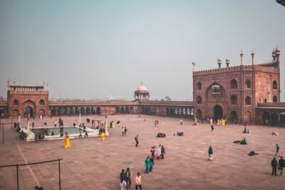 Guided 3‑hour rickshaw ride through Old Delhi with transfers - Chawri Bazaar: old lanes and wholesale trade textures