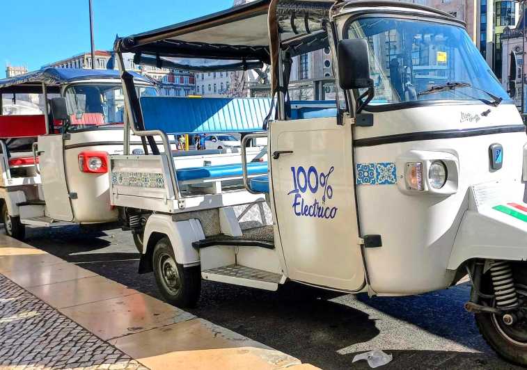 Guided Electric Piaggio Tuk-Tuk Tour of Historic Lisbon - Your route through historic Lisbon, stop by stop