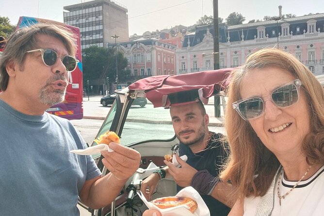 Halfday Tuk Tuk Tour Lisbon Highlights-Viewpoints-Local Stories - Baixa Pombalina, Rossio, and Praça do Comércio: Lisbon’s Rebuilt Core